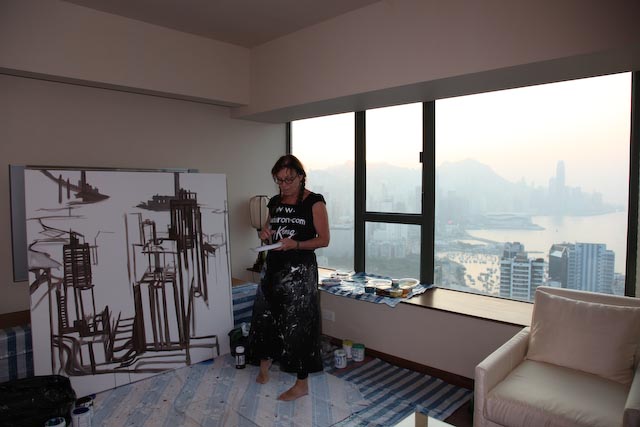 michelle-auboiron-peintures-de-hong-kong-de-nuit-01