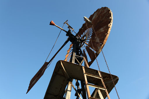 éolienne dans le Lubéron