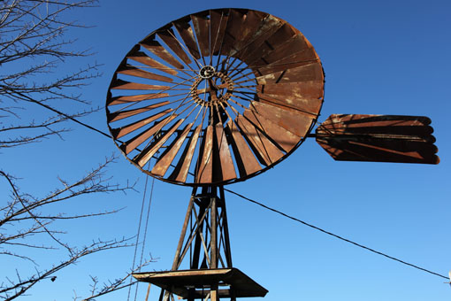 éolienne dans le lubéron