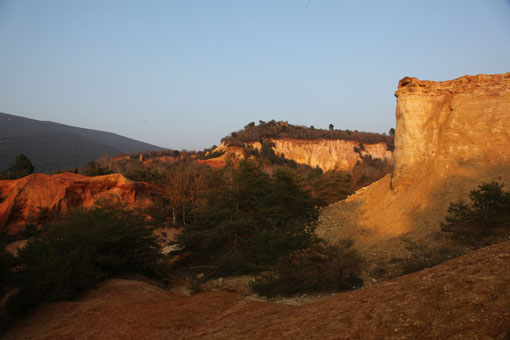 Colorado, ocres du Lubéron - Rustrel