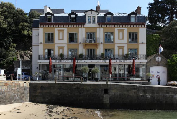 Architecture balnéaire à Dinard sur la Côte d'émeraude