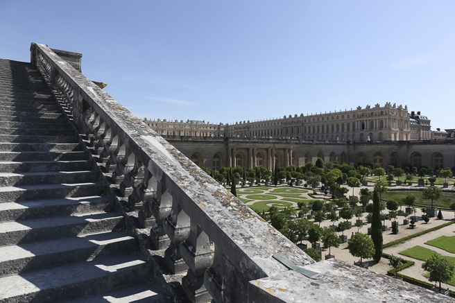 Chateau de Versailles - Escalier des 100 marches - Photo Charles GUY